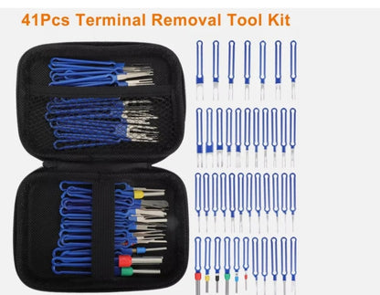 Stainless Steel Car Terminal Removal Tool Kit Wire Harness Extractor