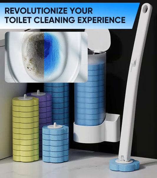 🔥LAST DAY SALE ＄29.99!!⚡50K+ SOLD!🚽💦Hands-Free Cleaning Gadget🧽Disposable toilet cleaning tool