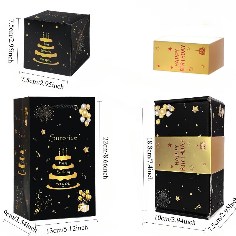 🎁Newly Surprise Box Gift Box🔥Contains 12 bouncy boxes