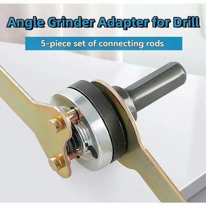 📢📢49% OFF !! ⏰Drill To Grinder Adapter Kit