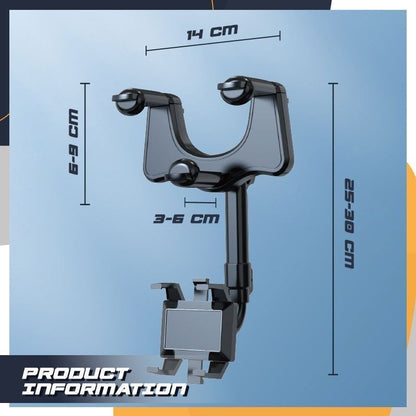 🔥Rotatable and Retractable Car Phone Holder