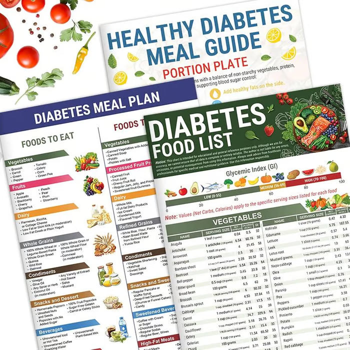 🥒Diabetes Food List & Meal Planner