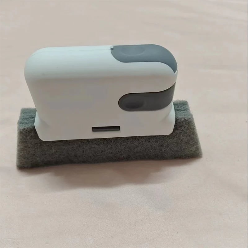 🔥Hot Sale 🔥 Stop Picking Window Tracks with Your Fingernail! 3-in-1 Window Track Cleaning Tool – Brush + Scraper + Scrub Pad, Reaches Where Fingers Can't