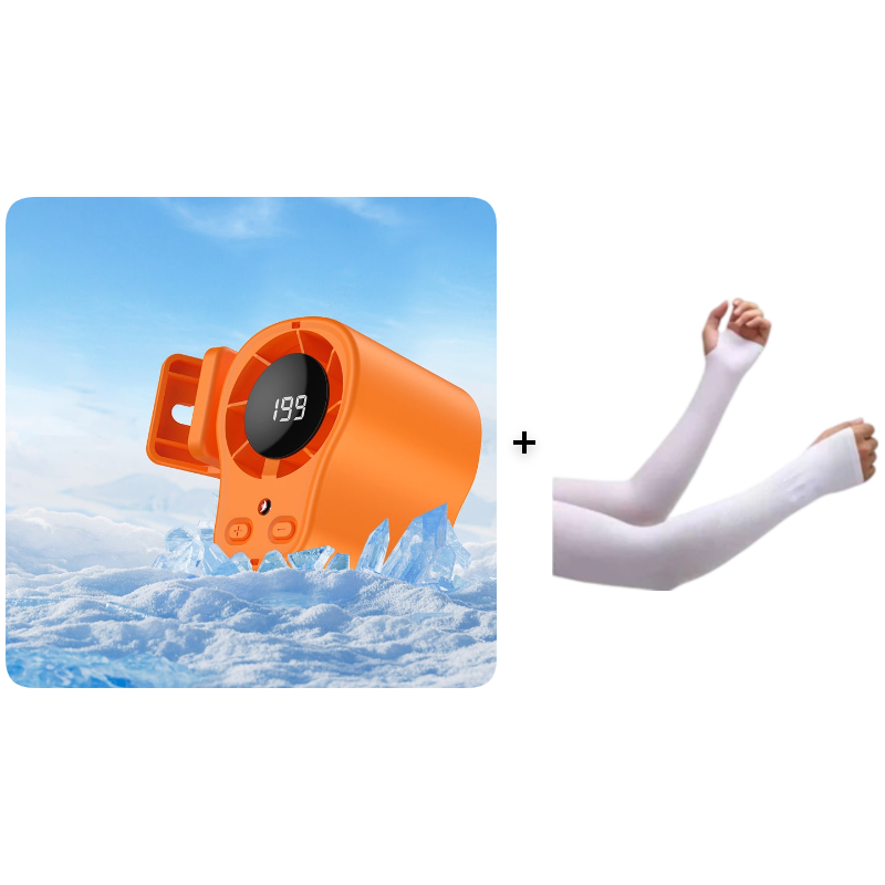 ✨Hands-Free Personal Cooling Fan with LED Display