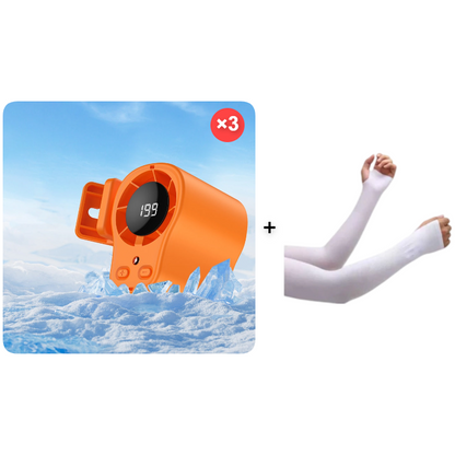 ✨Hands-Free Personal Cooling Fan with LED Display