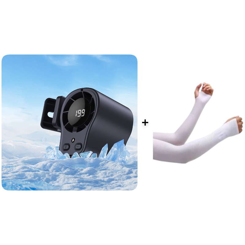 ✨Hands-Free Personal Cooling Fan with LED Display