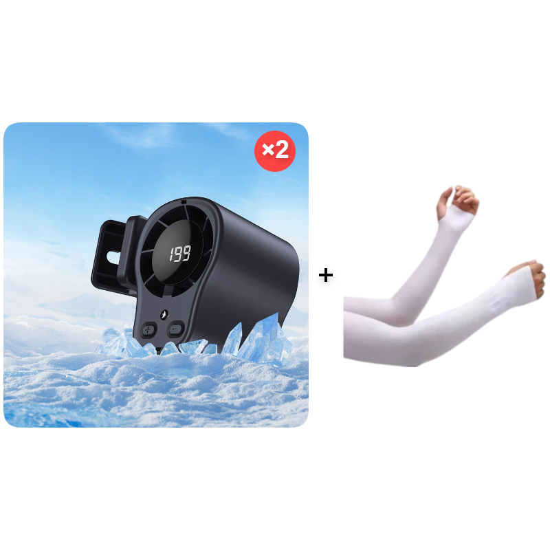 ✨Hands-Free Personal Cooling Fan with LED Display