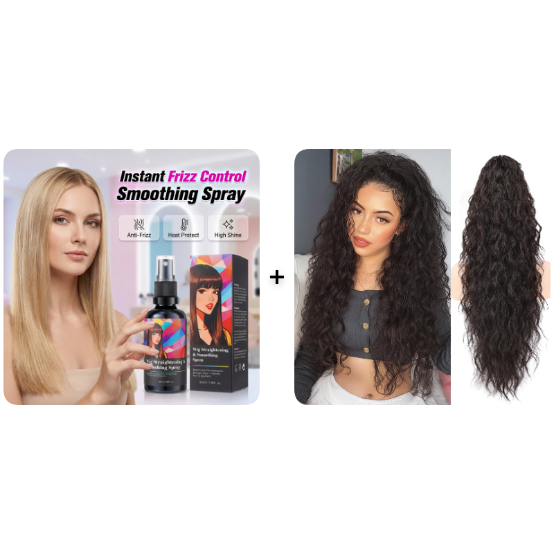 Wig Straightening & Smoothing Spray