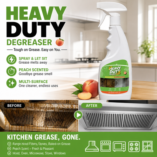 ✨💞50K+ SOLD!🏆Heavy Duty Kitchen Degreaser Spray