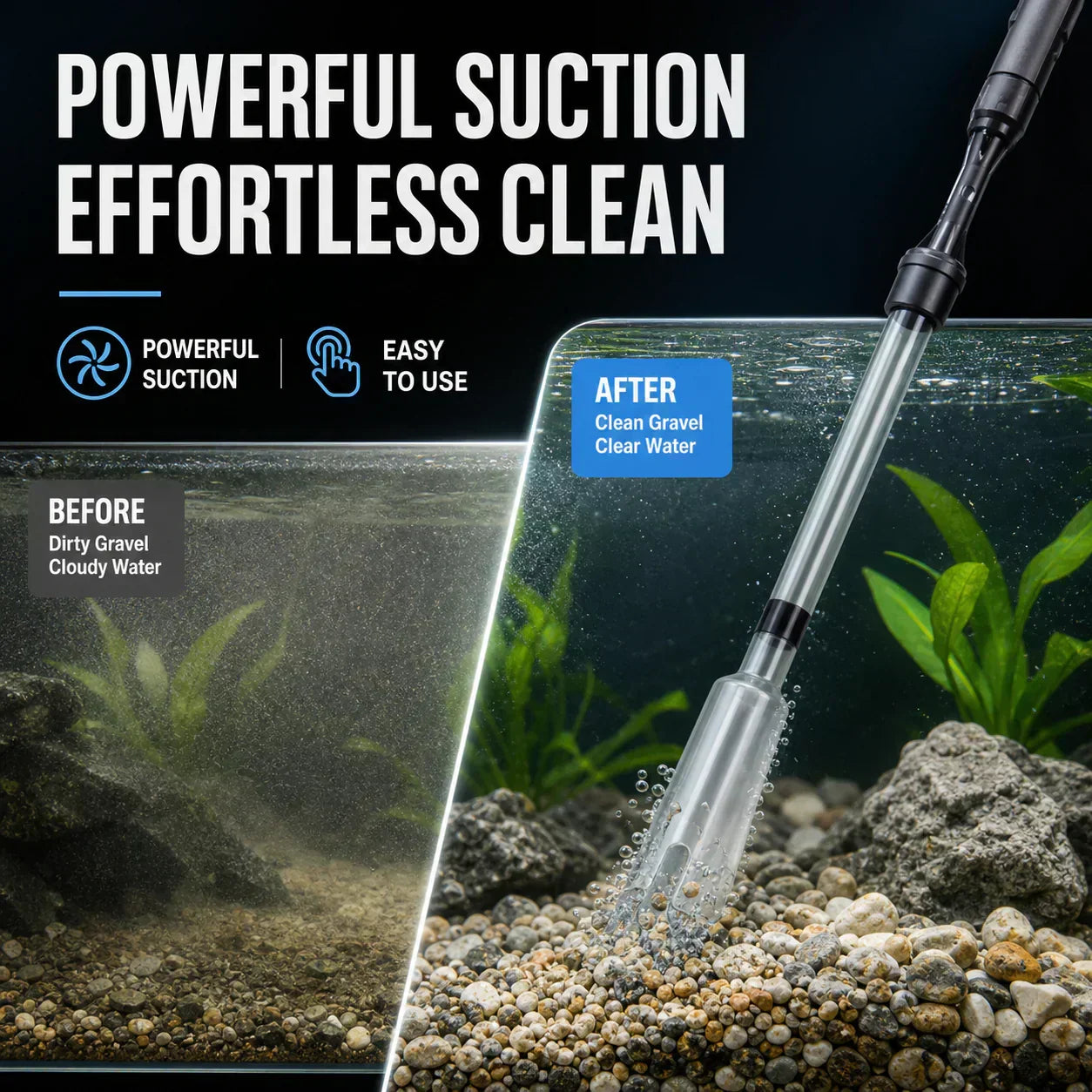 ✨Electric Aquarium Gravel Cleaner