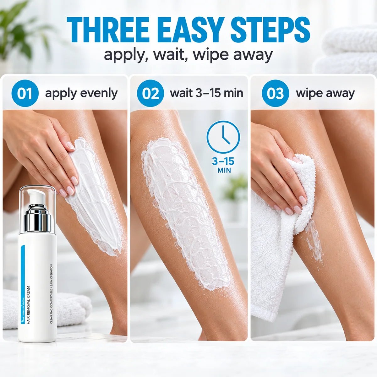 🥳2026 HOT SALE❄️🌸 Ice-Cooling Hair Removal Cream – instantly soothes sensitive skin. ✨