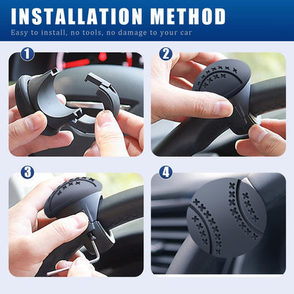 🔥Car Steering Wheel Booster & Steering wheel assist ball