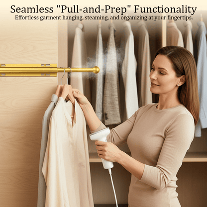 🗄️Valet Rod for Closet Pull Out