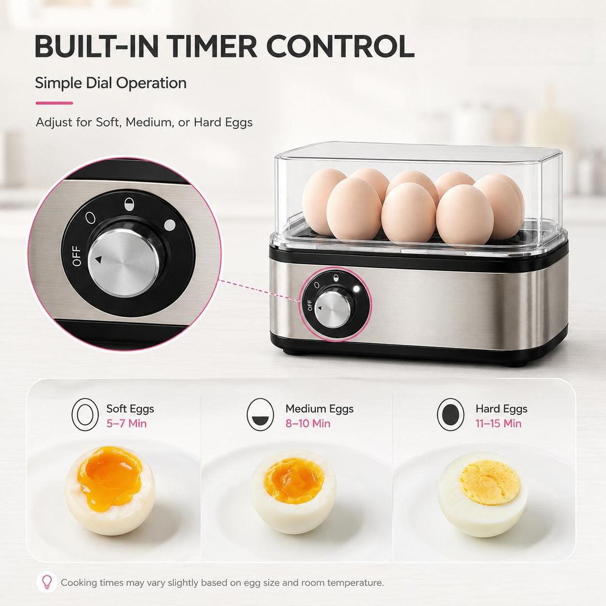 Multifunctional Egg Steamer
