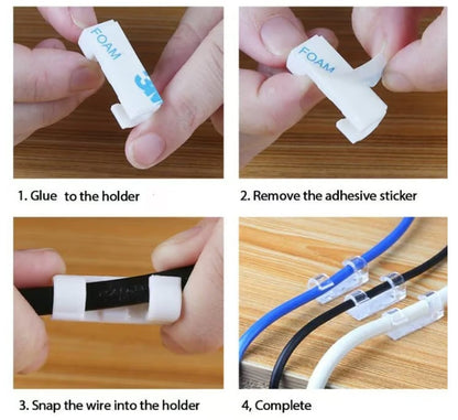100pcs Finisher Wire Clamp