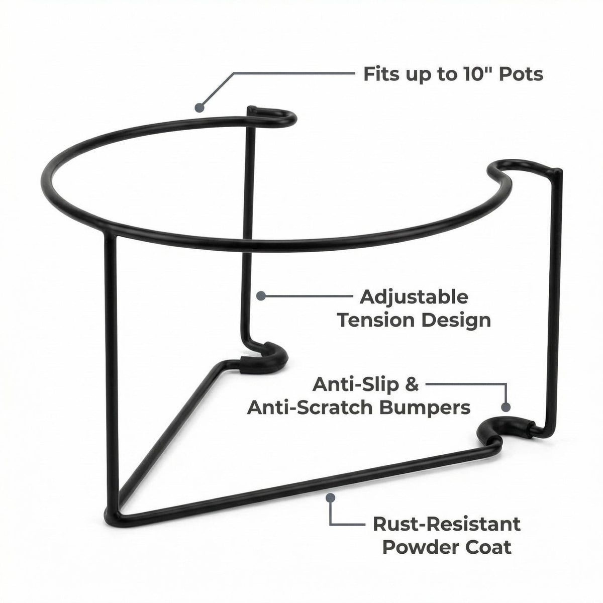 Floating Railing Hanging Pot Holder