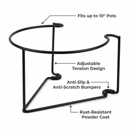Floating Railing Hanging Pot Holder