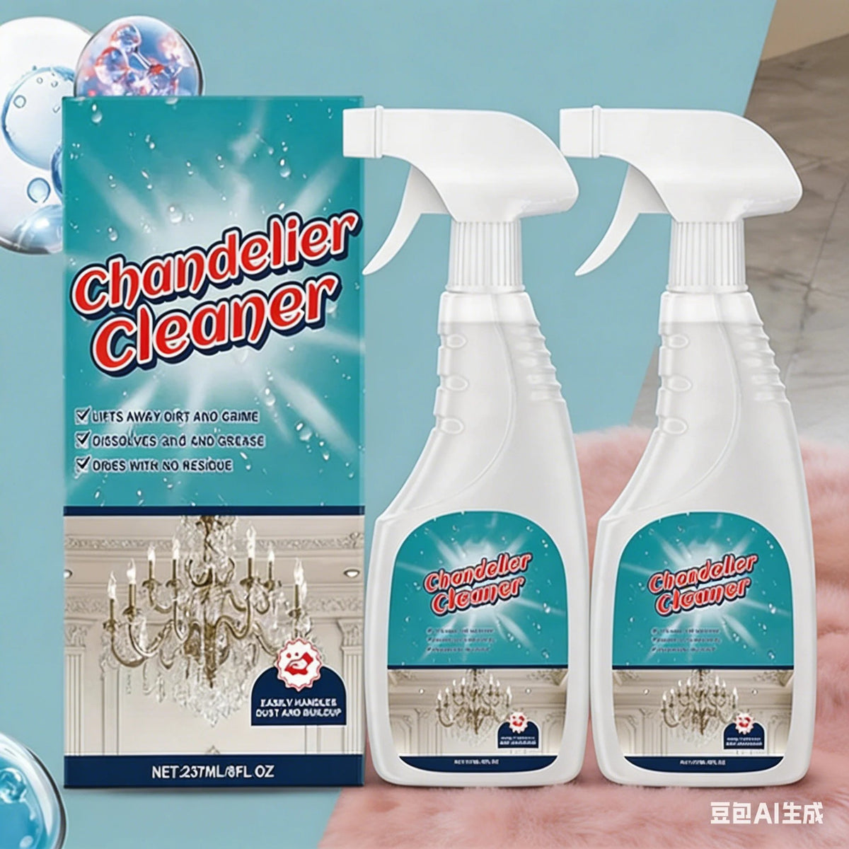💡49% OFF🧼 Light Fixture Cleaning Spray | Powerful stain removal · Safe for all materials with no residue · Protects metal from oxidation · Suitable for chandeliers and decorative lights