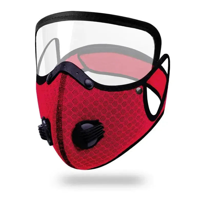 Mascarilla antipolvo con filtro de carbono reutilizable – Diseñada para estilos de vida activos