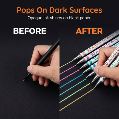 💯✨Multi-Color Gel Pen Set for Drawing & Coloring