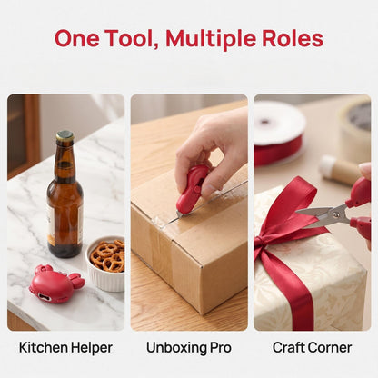 2026 Hot Sale🦀 Multifunctional Magnetic Crab Bottle Opener