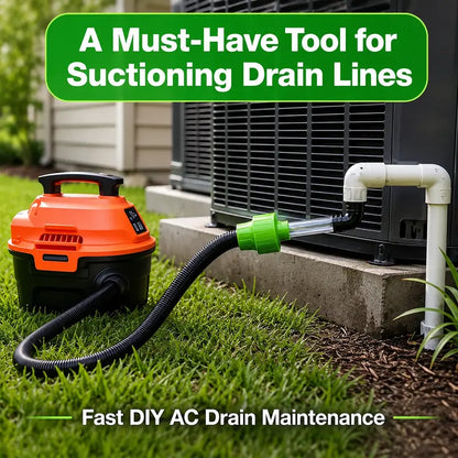 Universal AC Drain Line Cleaner Adapter