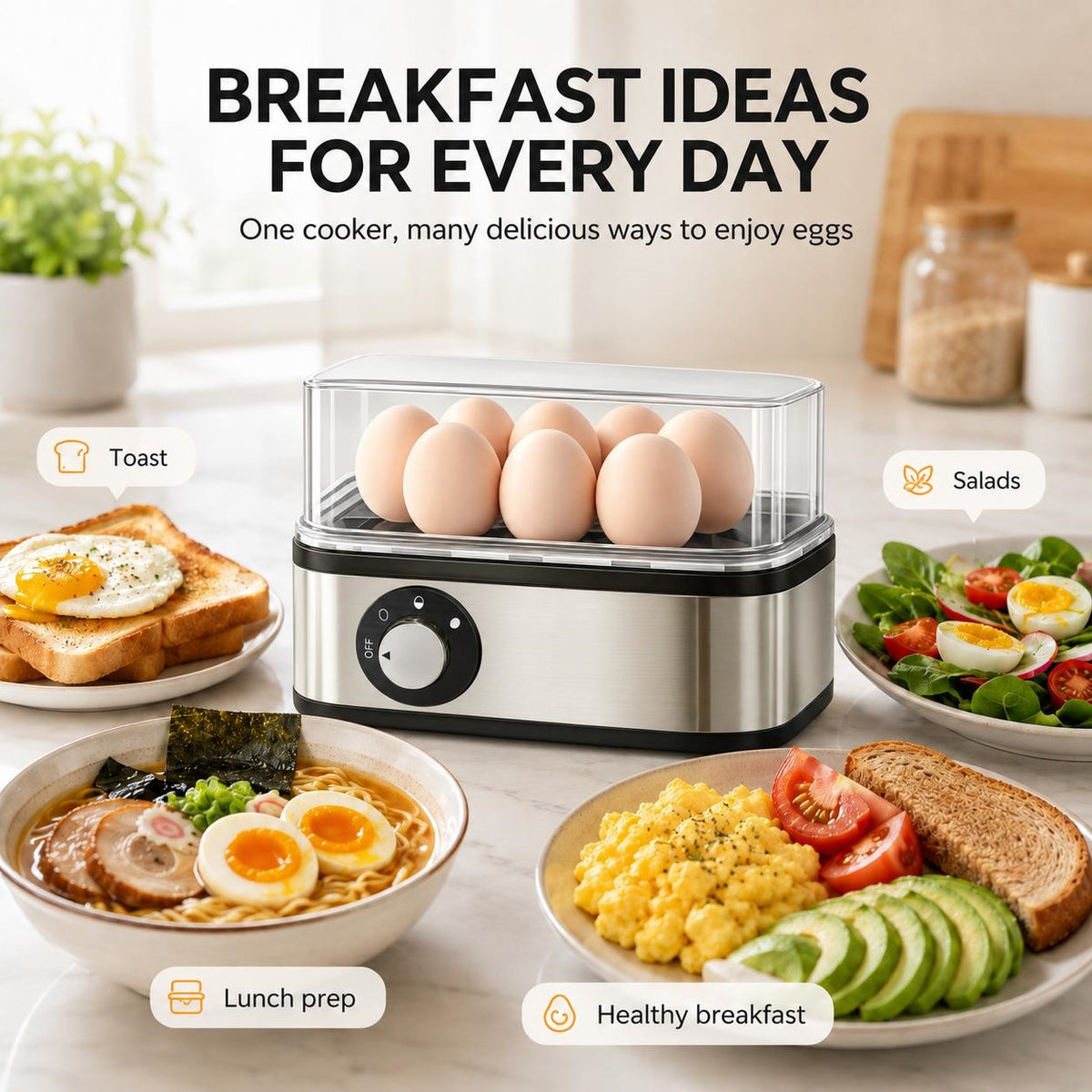 Multifunctional Egg Steamer