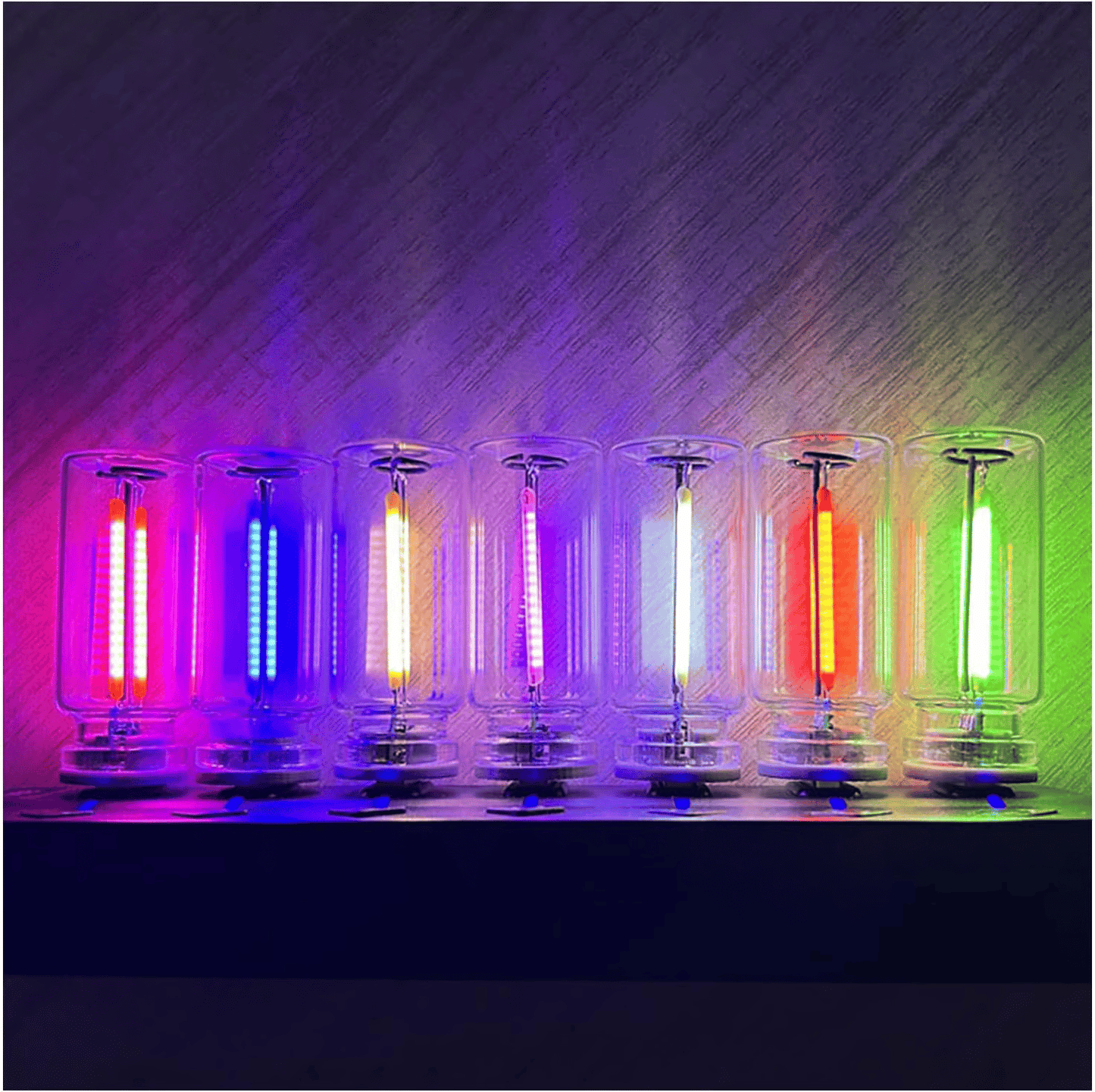 💥Car USB Night Light Touch Dimmable LED Filament Lamp