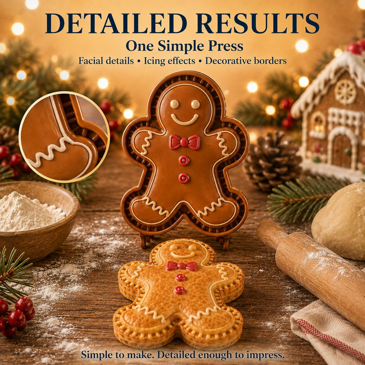 🔥🔥Only $14.99 Last Day Promotion!✨ 🎄16-Design Christmas Mini Pie Mold Collection 🥧