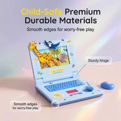 ⏳ LIMITED-TIME MEGA SALE |  Interactive Simulation Toy Laptop