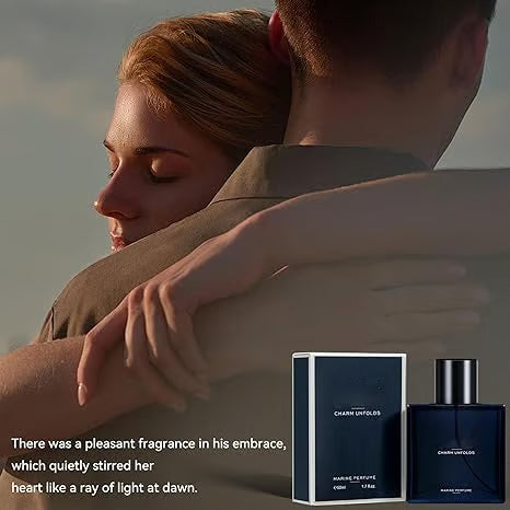 💯🔥Long Lasting Midnight Marine Man Cologne-1.7oz(50ml)