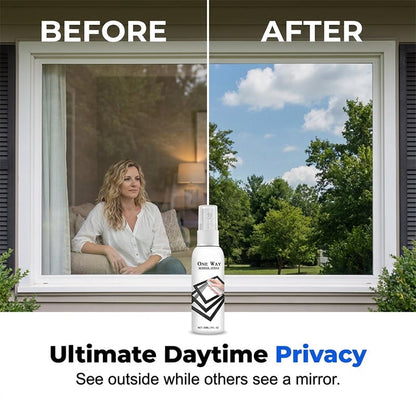 🪟  Reflective Window Spray | One-Way Mirror Privacy Shield for Home & Car
