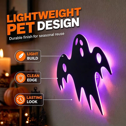 🎃Halloween HOT SALE 60% OFF 🥳💞50K+ SOLD! 👻 Halloween LED Silhouette Wall Light Stickers