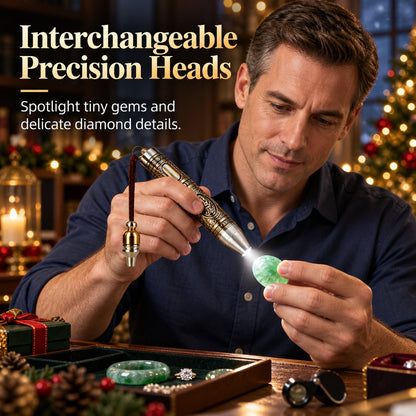 Professional 3-in-1 Gemstone Identification Flashlight