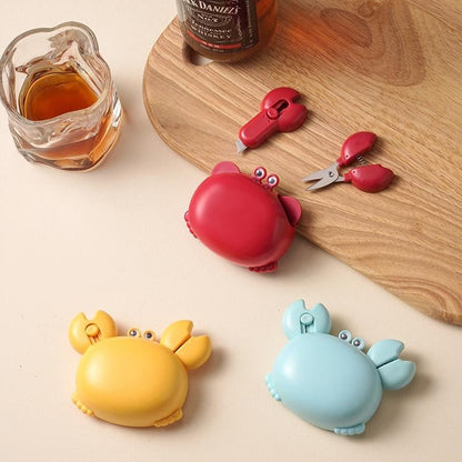 2026 Hot Sale🦀 Multifunctional Magnetic Crab Bottle Opener