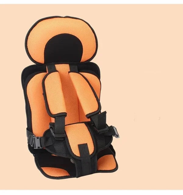 👶50% OFF NOW! Portable Child Protection Car Seat‑Breathable Mesh Safety Harness Seat Pad, Lightweight Foldable Travel Baby Car Seat for Kids, Fits Most Vehicle Seats