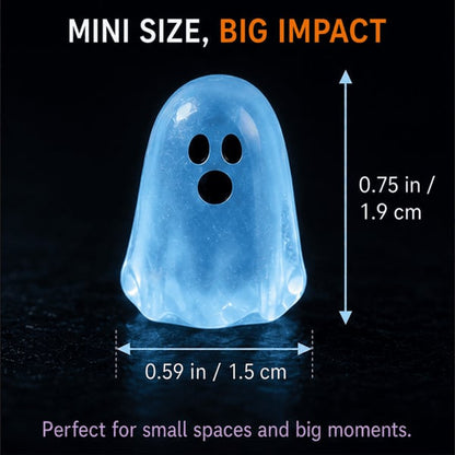 💥 From Only $9.99 👻 Glow-in-the-Dark Mini Ghosts – 8-Colour Halloween Mix