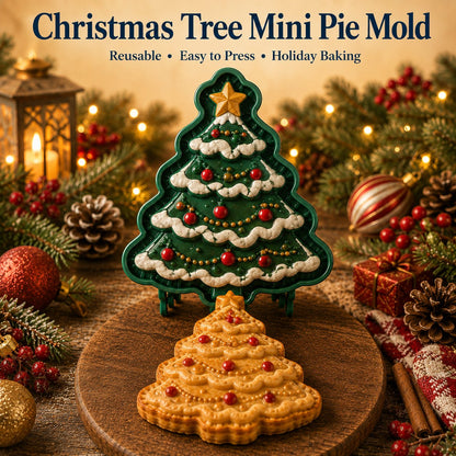 🔥Only $7.99 Last Day Promotion!✨ 🎄16-Design Christmas Mini Pie Mold Collection 🥧