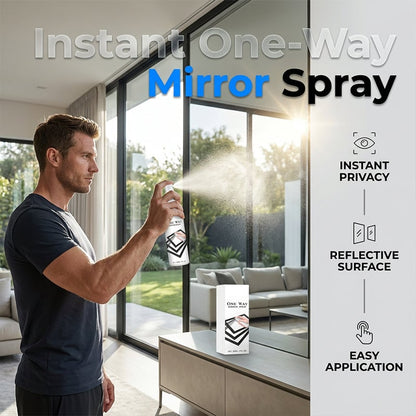 🪟  Reflective Window Spray | One-Way Mirror Privacy Shield for Home & Car