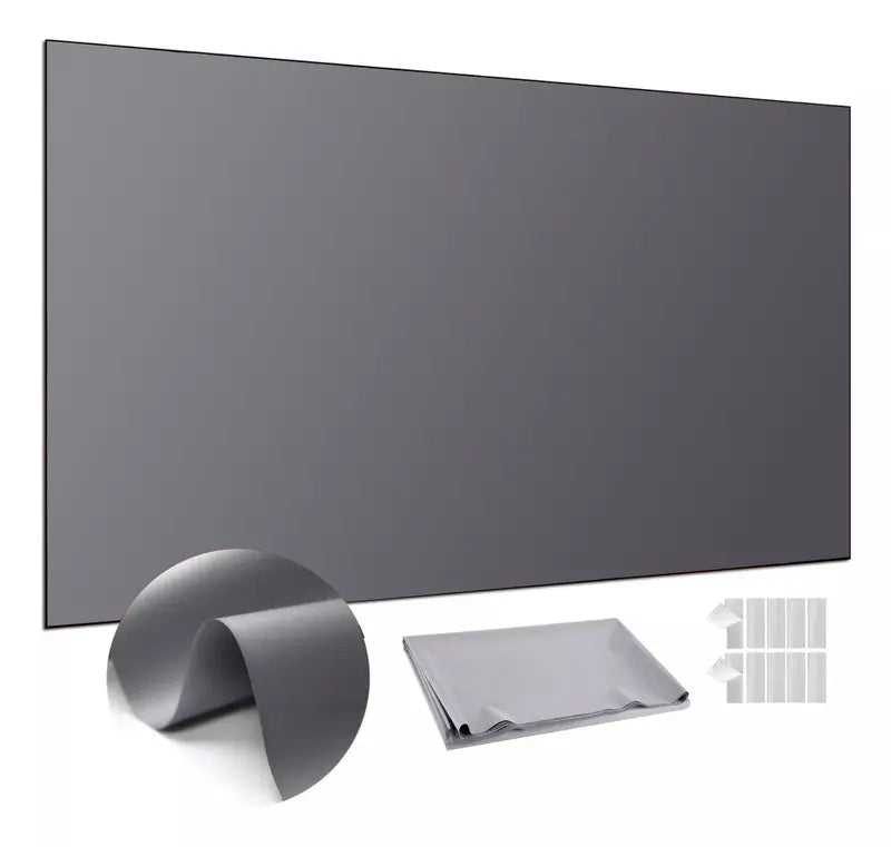 4K UHD Anti-Light Foldable Portable Projector Screen