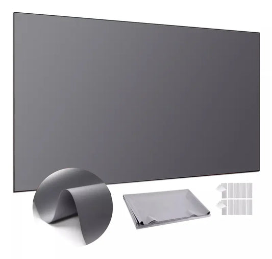 Pantalla de proyector portátil plegable antipolvo 4K UHD