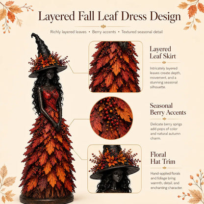 🔥ÚLTIMO DÍA 50% DTO. - 🧙‍♀️Figura de Bruja de Otoño Encantado (📦Compra 2 Envío Gratis)