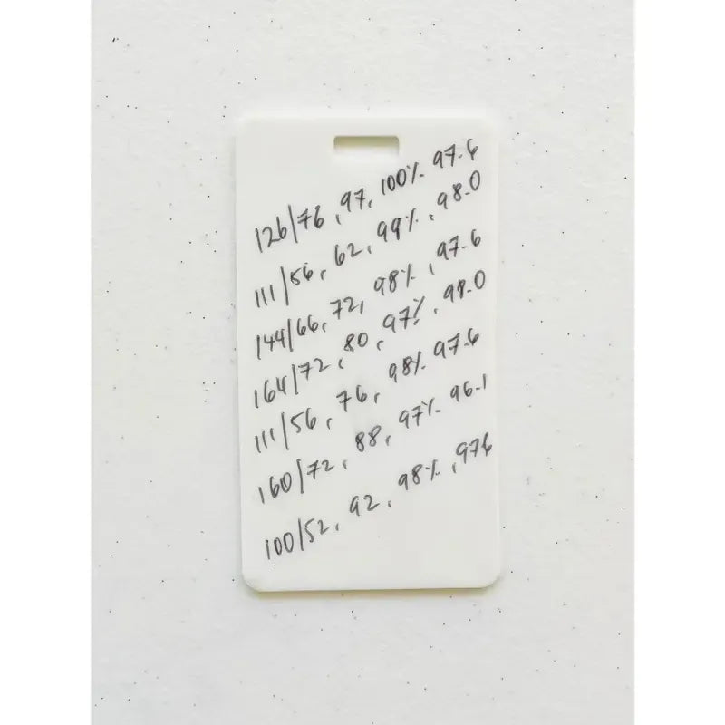 🩺Erasable Badge Note | Dual-Side Writable, Fade-Proof & No Blur (🖊Write. Wipe. Repeat.) 🎁Free Badge Clip Included📋