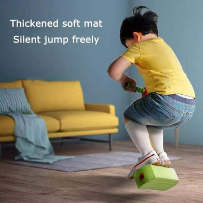🛡️✨ Safe Foam, Bouncy Fun! Kids‘ Pogo Jumper 50% OFF⚡🌳
