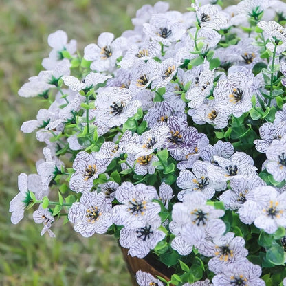 🌸🌱High-Grade Material Artificial Flowers 🌸 Fill 1 POT ( 6 pieces)