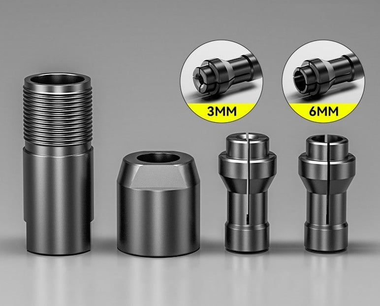 🔥Angle Grinder Conversion Accessoriest - Fits 100mm/4' Grinders (M10x1.5 Thread)