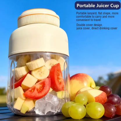 Exprimidor de frutas eléctrico portátil de gran capacidad