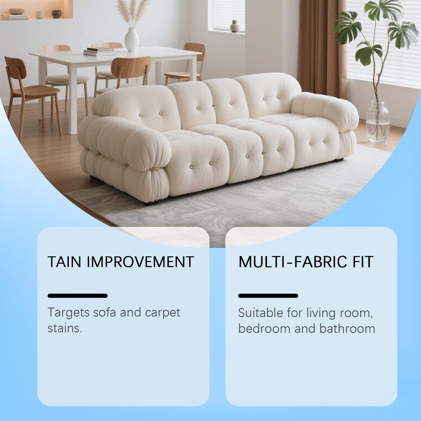 🔥 2026 Must-Have Upholstery Cleaner! Pro Formula ERASES Tough Stains, Safely Cares for Fabrics, Leaves Everything Fresh Like New! ✨