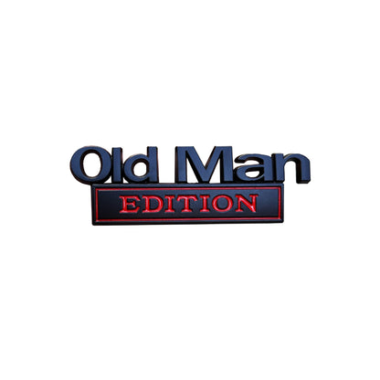 🔥Old Man Edition Car Emblem