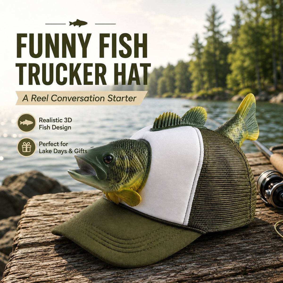 🎣 A Serious Hat for a Serious Fisherman🎣